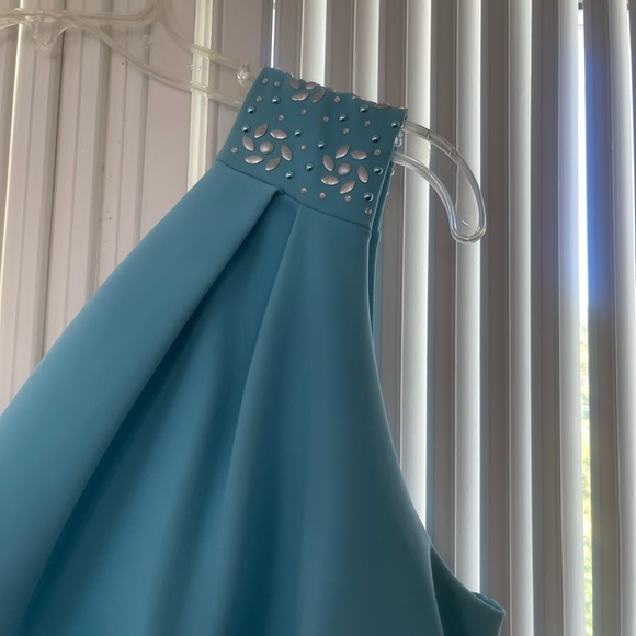 Chiara Boni off shoulder dress with beading. Made in Italy Size 48 - Picture 6 of 6